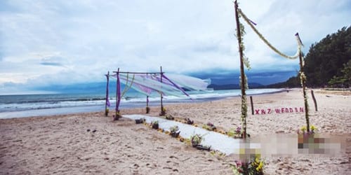 海島婚禮策劃 藍天大海見證完美愛情  第1張
