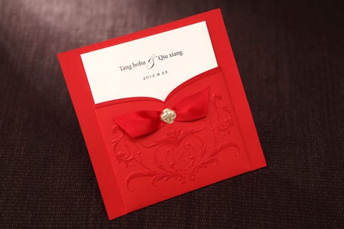 結(jié)婚喜帖選購的注意事項(xiàng) 新人必看