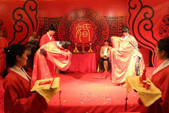 拜天地，掀蓋頭『明制婚禮』-許你鳳冠霞帔一世無憂！  第4張
