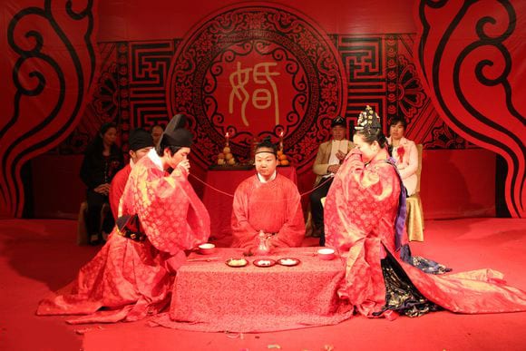 拜天地，掀蓋頭『明制婚禮』-許你鳳冠霞帔一世無憂！  第8張