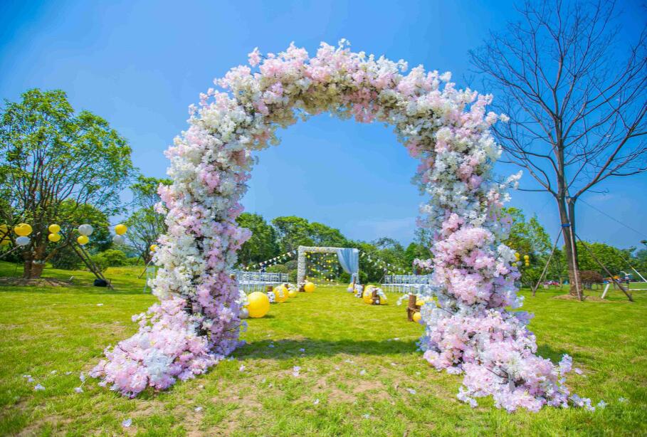 婚慶拱門(mén) 在婚禮上有什么作用  第1張