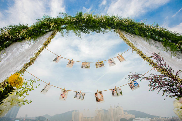 浪漫婚禮布置現(xiàn)場(chǎng)圖片 婚禮布置技巧  第5張