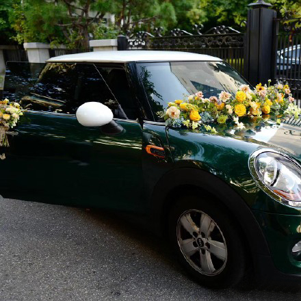  2020婚車裝飾圖片大全提前看 最新流行婚車裝飾風格推薦  第3張