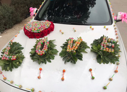  2020婚車裝飾圖片大全提前看 最新流行婚車裝飾風格推薦  第9張