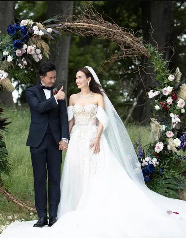 韓庚盧靖姍低調的新西蘭“森林”婚禮，自然又有趣！  第5張