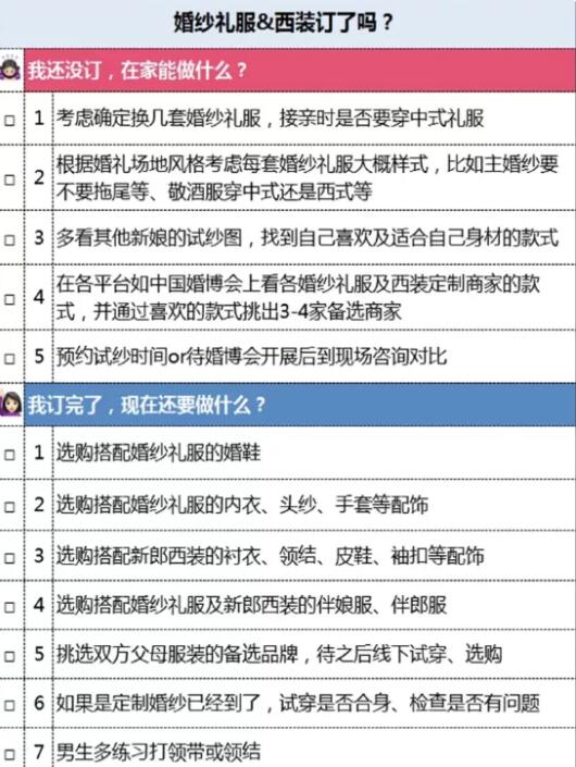 在家備婚超全計劃表 手把手教你足不出戶辦婚禮  第6張