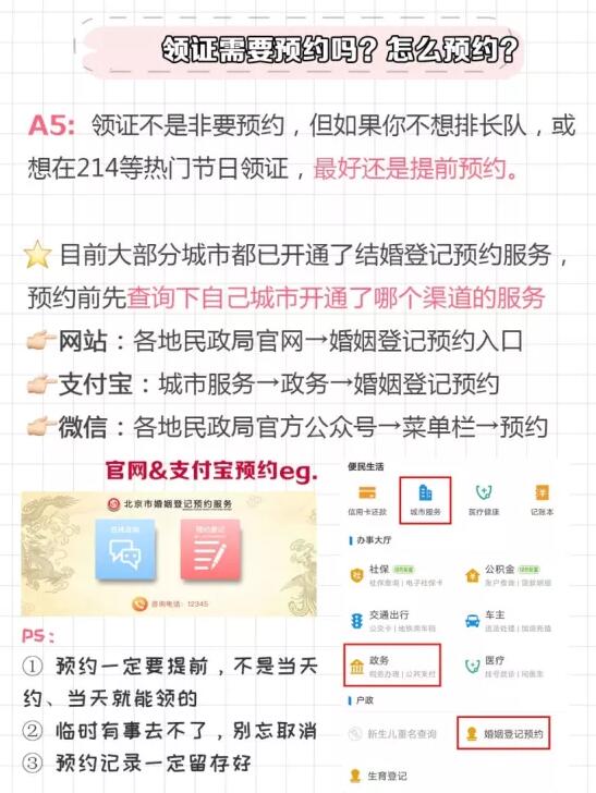 領證攻略|超詳細領證流程清單，附打印版！  第7張
