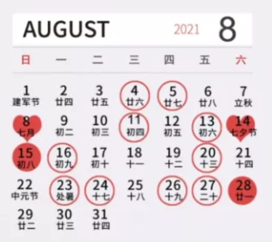 2021年結婚吉日速查，再不決定好日子搶完了！  第9張
